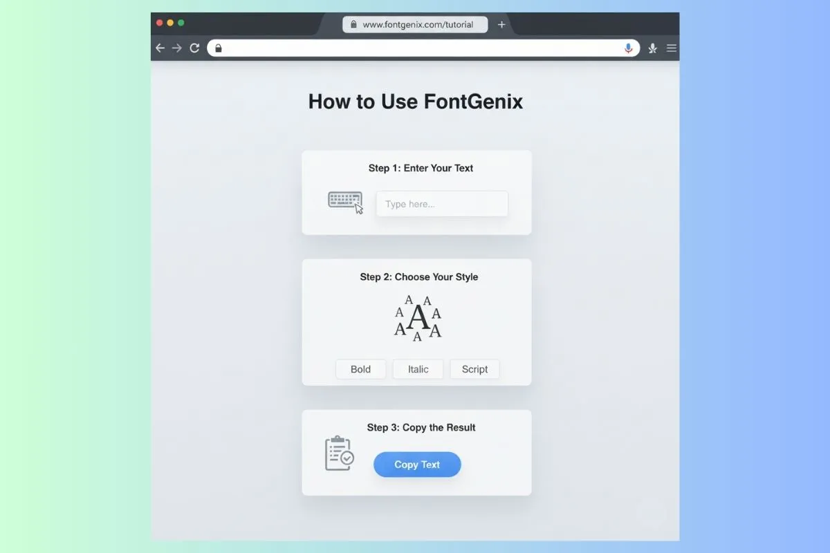 Create Fancy Text